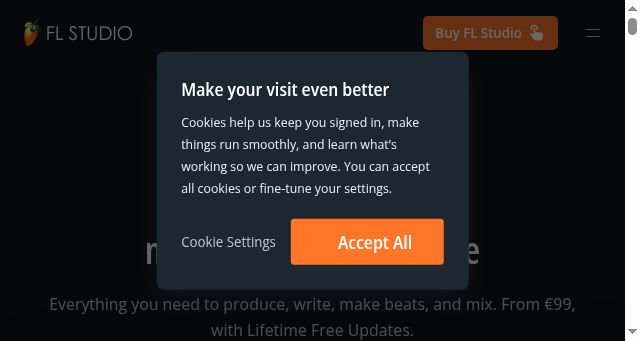 Screenshot of image-line.com