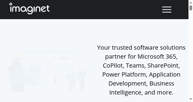 Screenshot of imaginet.com