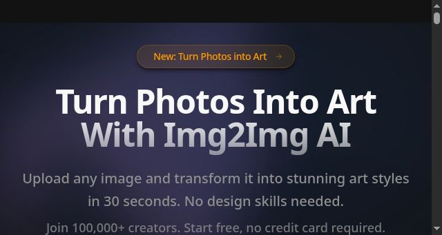 Screenshot of img-2-img.net