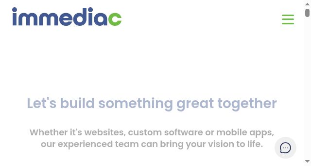 Screenshot of immediac.com