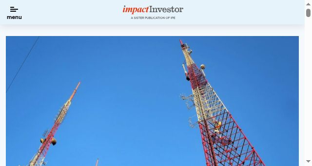 Screenshot of impact-investor.com