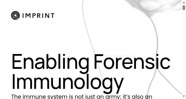 Screenshot of imprint.org