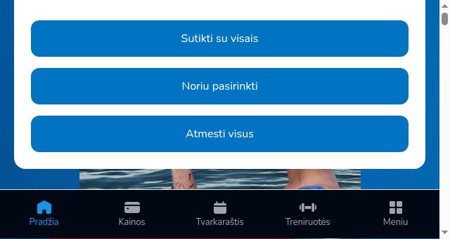 Screenshot of impuls.lt