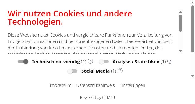 Screenshot of ims.ch