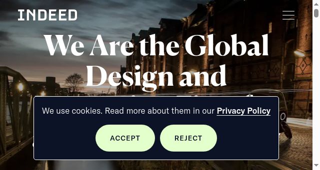 Screenshot of indeed-innovation.com