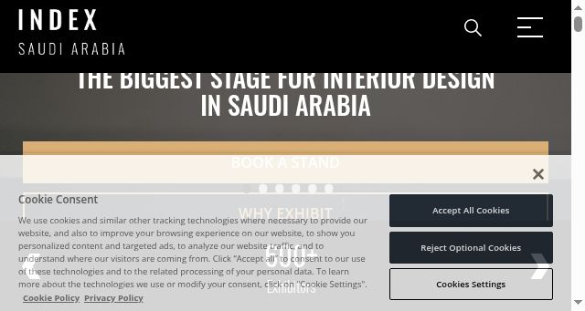 Screenshot of index-saudi.com
