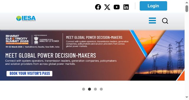 Screenshot of indiaesa.info