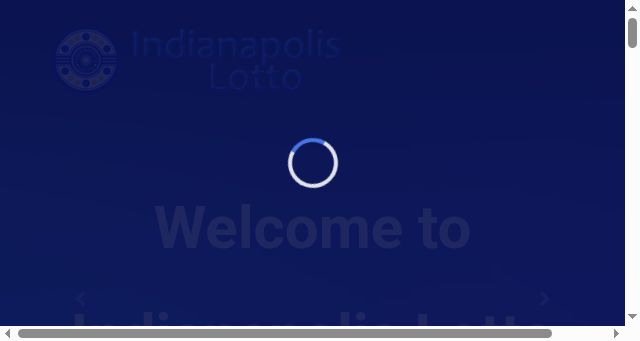 Screenshot of indianapolislotto.com