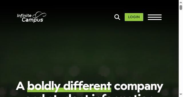Screenshot of infinitecampus.com
