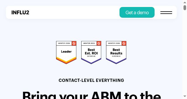 Screenshot of influ2.com
