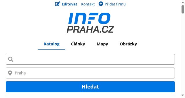 Screenshot of info-praha.cz