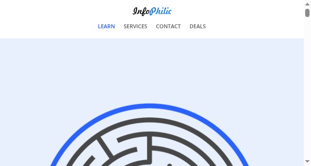 Screenshot of infophilic.com