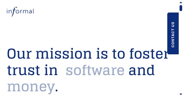 Screenshot of informal.systems