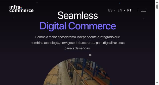 Screenshot of infracommerce.lat
