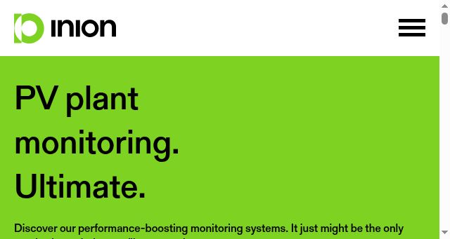 Screenshot of inionsoftware.com