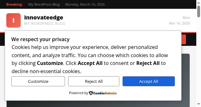 Screenshot of innovateedge.co.uk