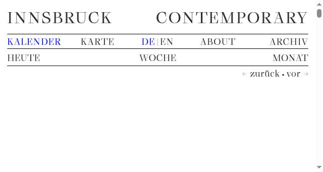 Screenshot of innsbruck-contemporary.at