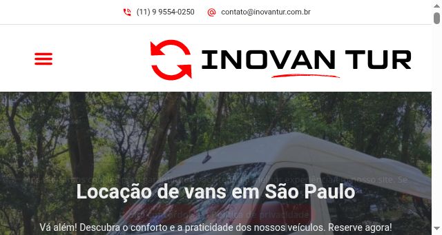 Screenshot of inovantur.com.br