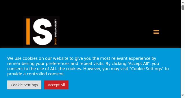 Screenshot of inside-sustainability.com