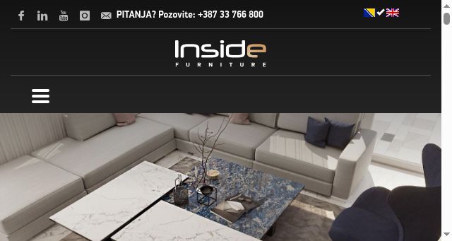 Screenshot of inside.ba