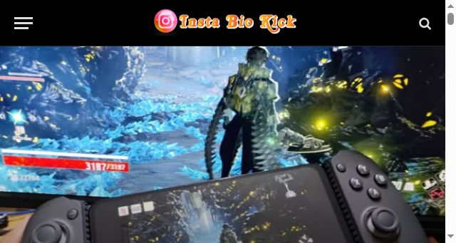 Screenshot of instabiokick.com
