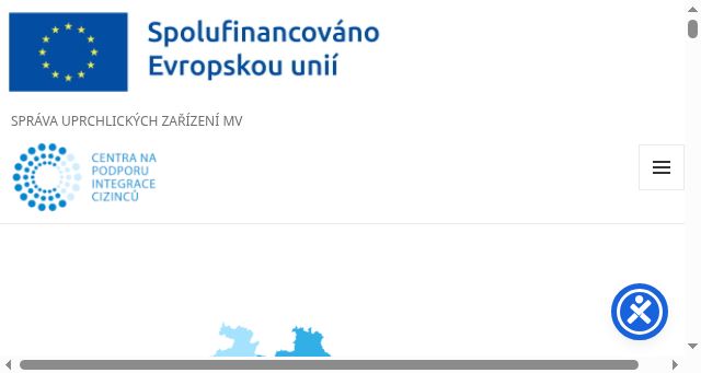 Screenshot of integracnicentra.cz