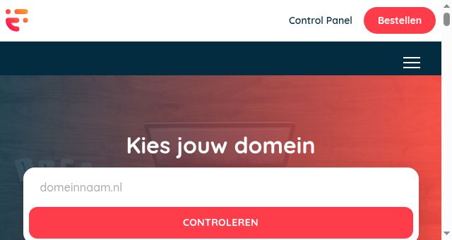 Screenshot of intention.nl