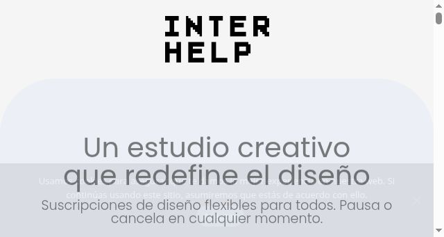 Screenshot of interhelp.io