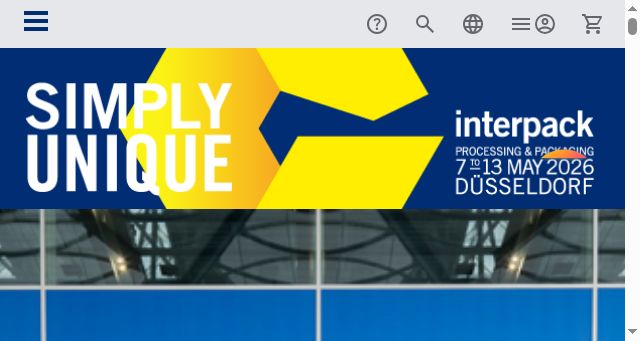 Screenshot of interpack.com