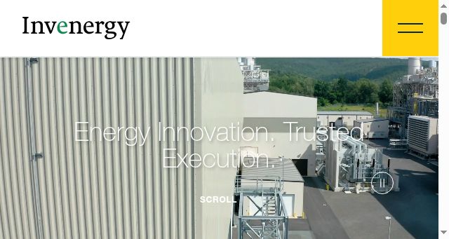 Screenshot of invenergy.com
