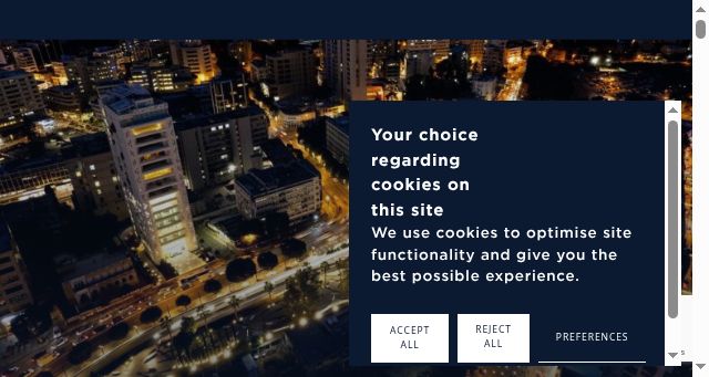 Screenshot of investcyprus.org.cy