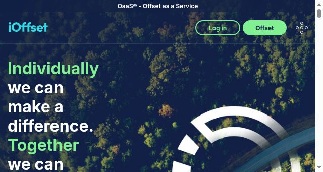 Screenshot of ioffset.io