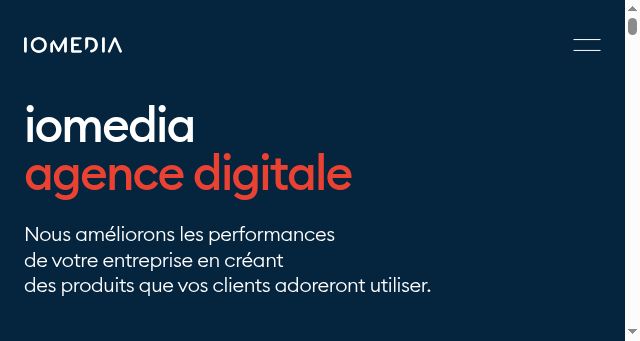 Screenshot of iomedia.ch