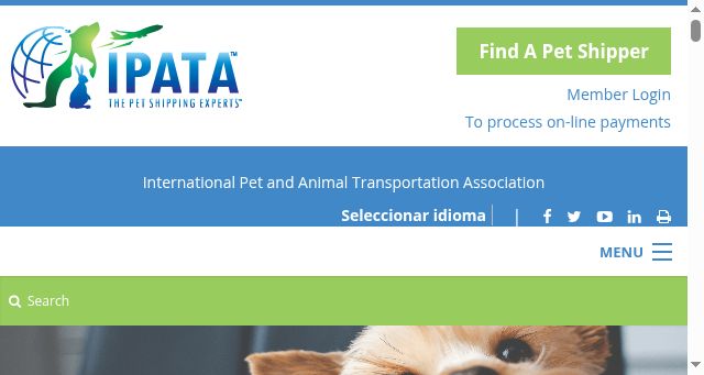 Screenshot of ipata.org