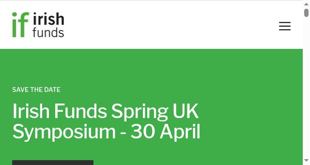 Screenshot of irishfunds.ie