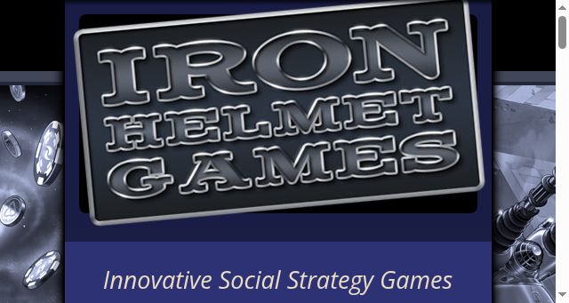 Screenshot of ironhelmet.com