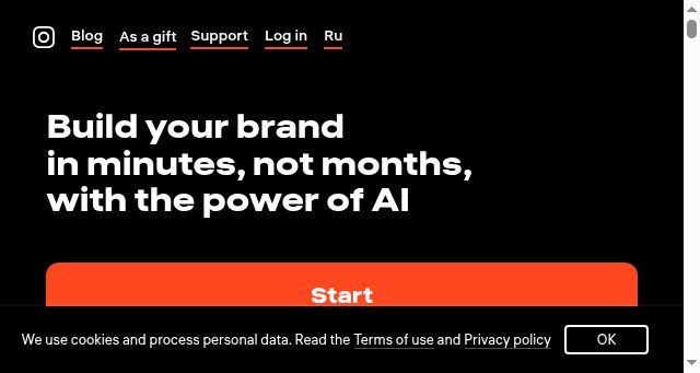 Screenshot of ironov.ai