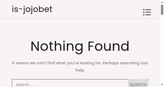 Screenshot of is-jojobet.com