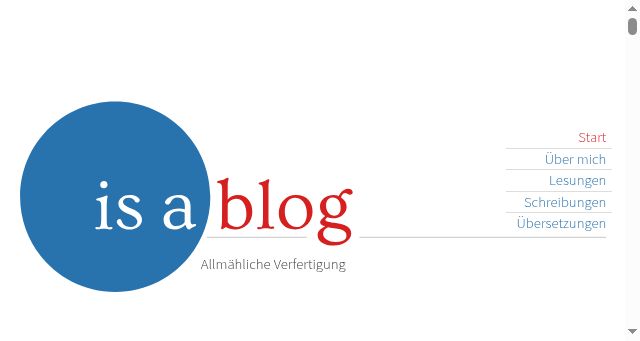Screenshot of isabelbogdan.de