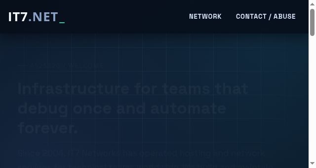 Screenshot of it7.net