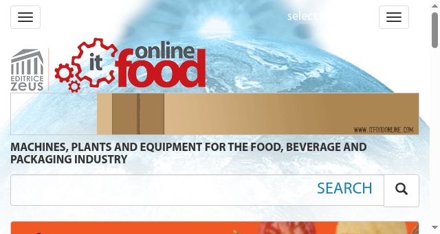 Screenshot of itfoodonline.com