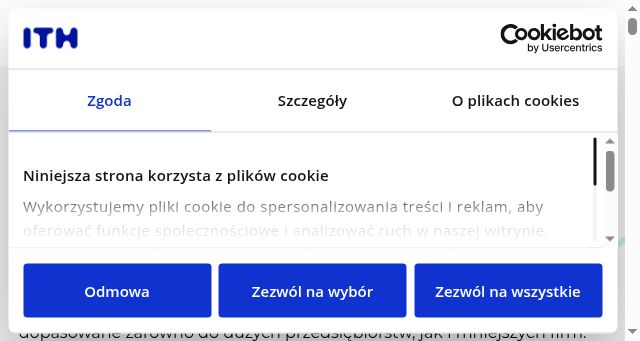 Screenshot of ith.eu