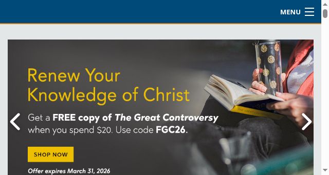 Screenshot of itiswritten.com