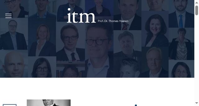 Screenshot of itm.nrw