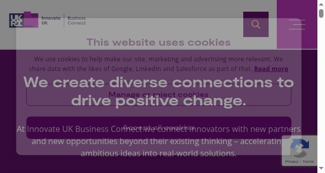 Screenshot of iuk-business-connect.org.uk