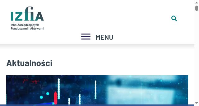 Screenshot of izfa.pl