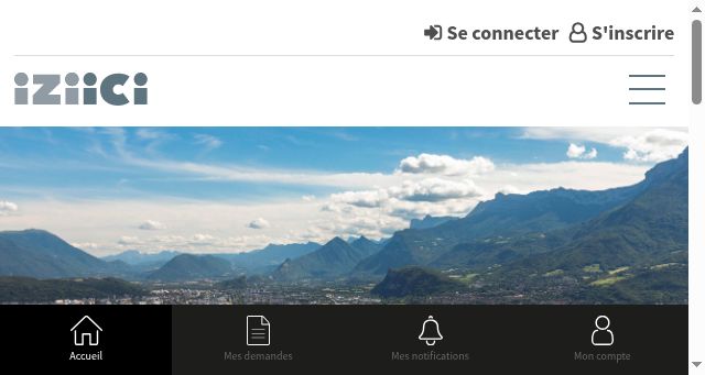 Screenshot of iziici.fr