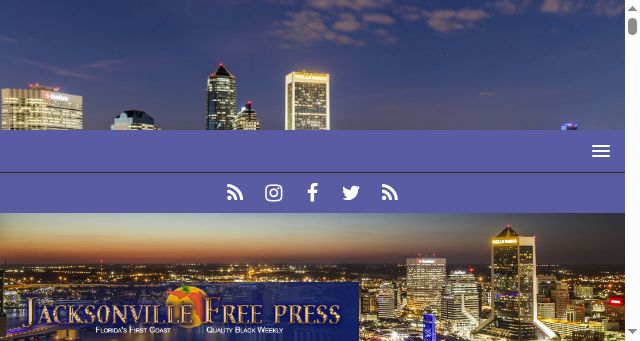 Screenshot of jacksonvillefreepress.com