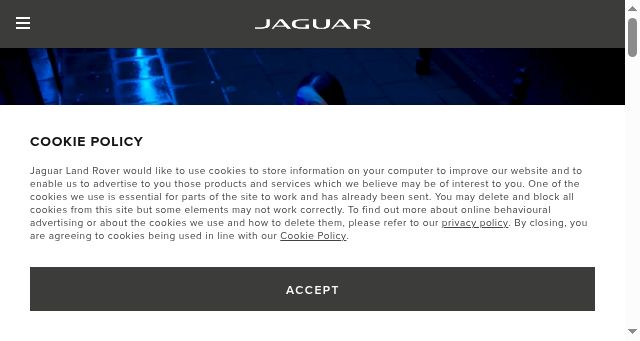 Screenshot of jaguar.com.my