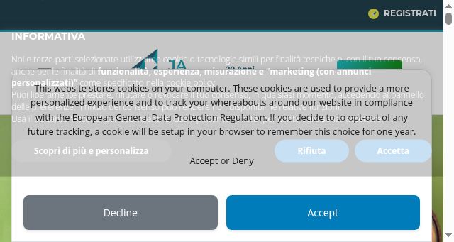 Screenshot of jaitalia.org